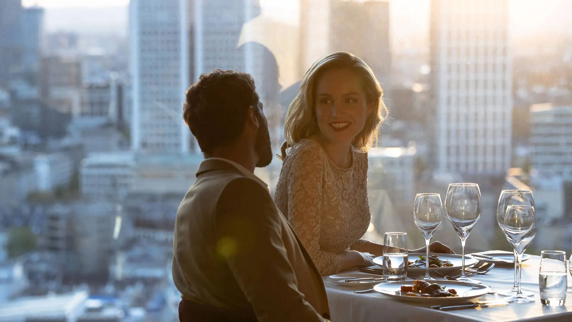 Skyline dinner at Jumeirah Frankfurt