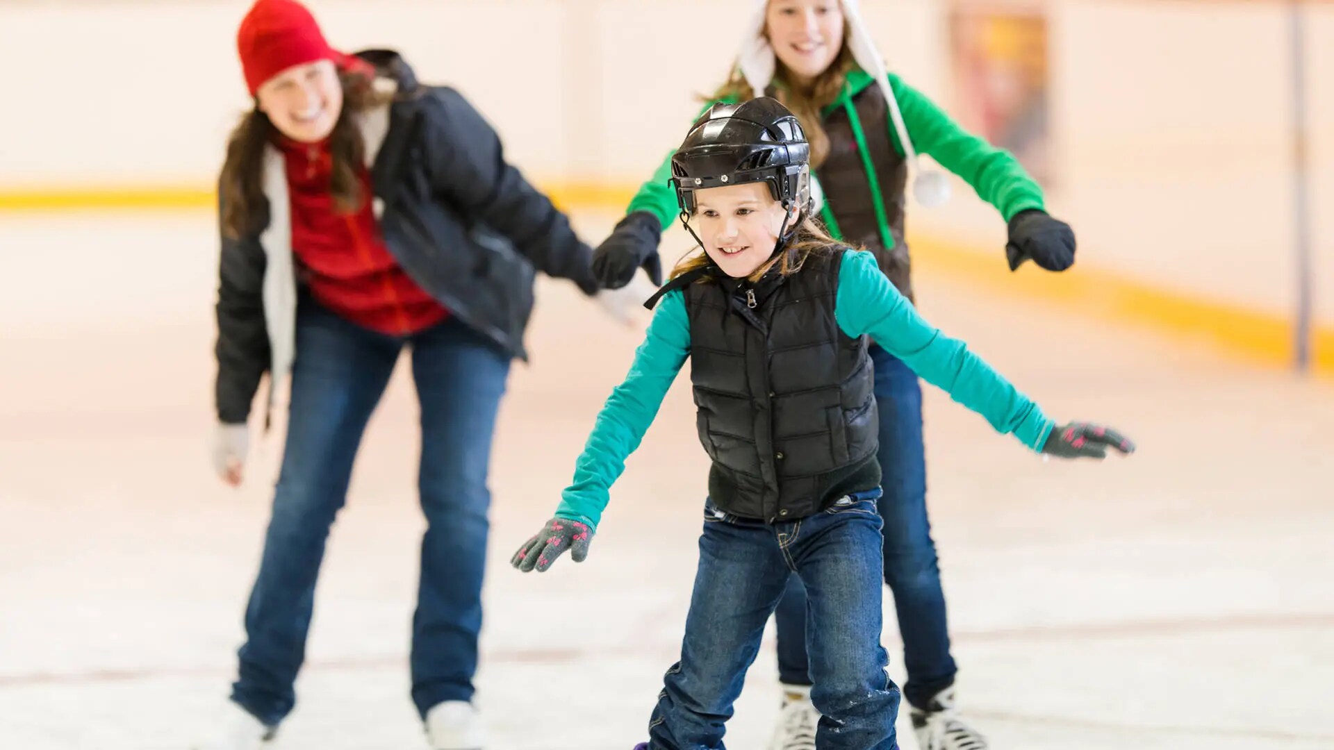 Ice skating in Dubai
