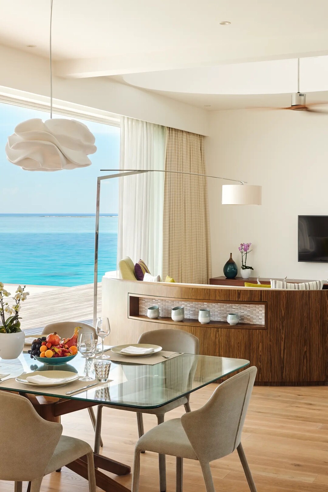 Jumeirah Maldives - Two Bedroom Water Residence - Living Area