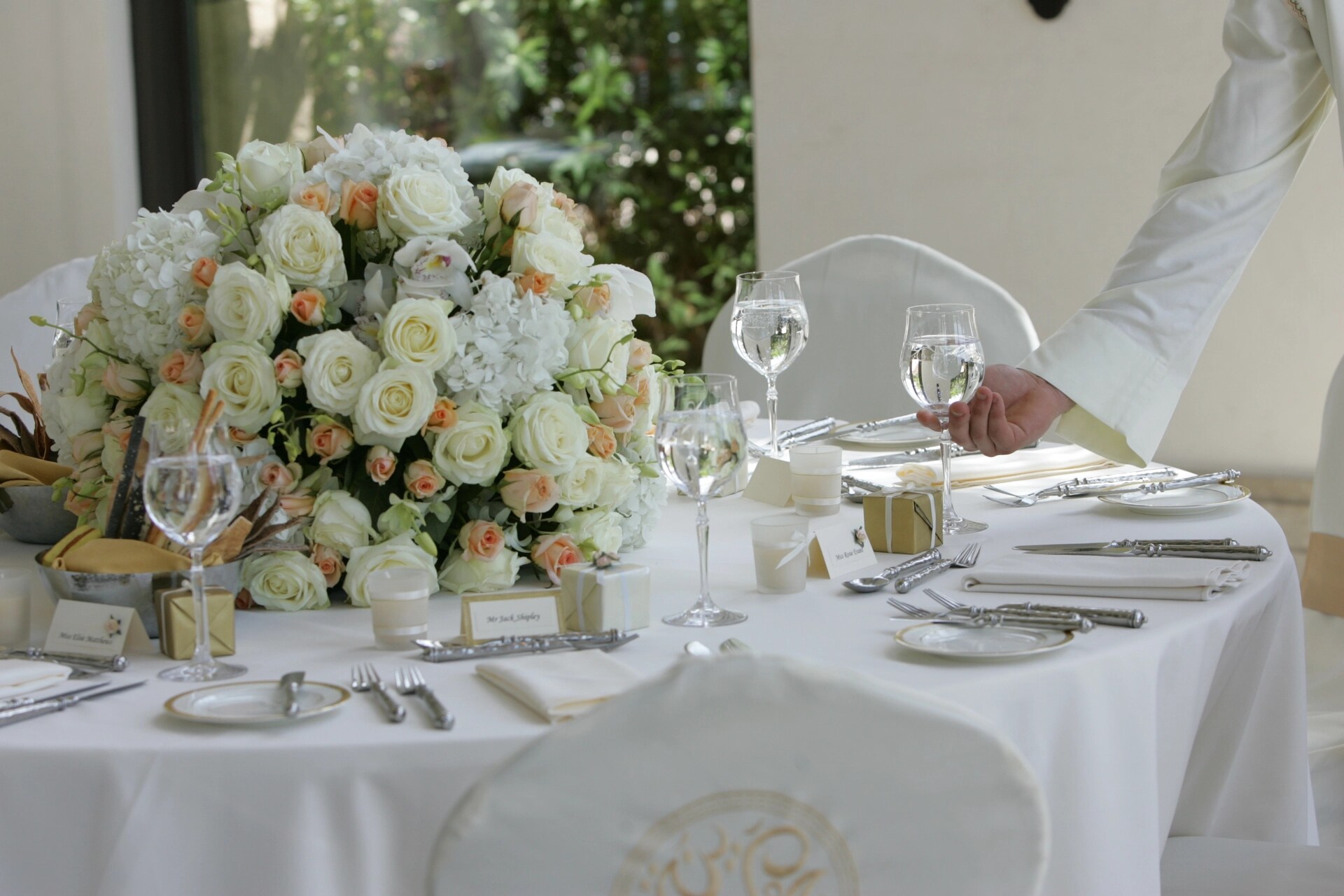 Madinat Jumeirah - Weddings-  Table Setup